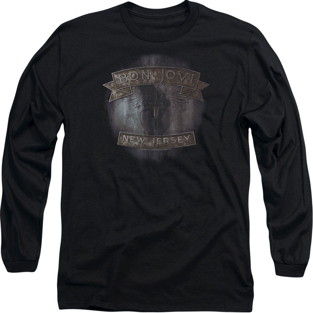 Bon Jovi New Jersey Long Sleeve Front