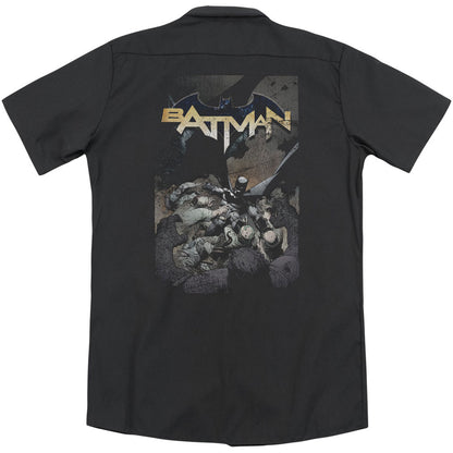Batman One (Back Print) Workshirt Back