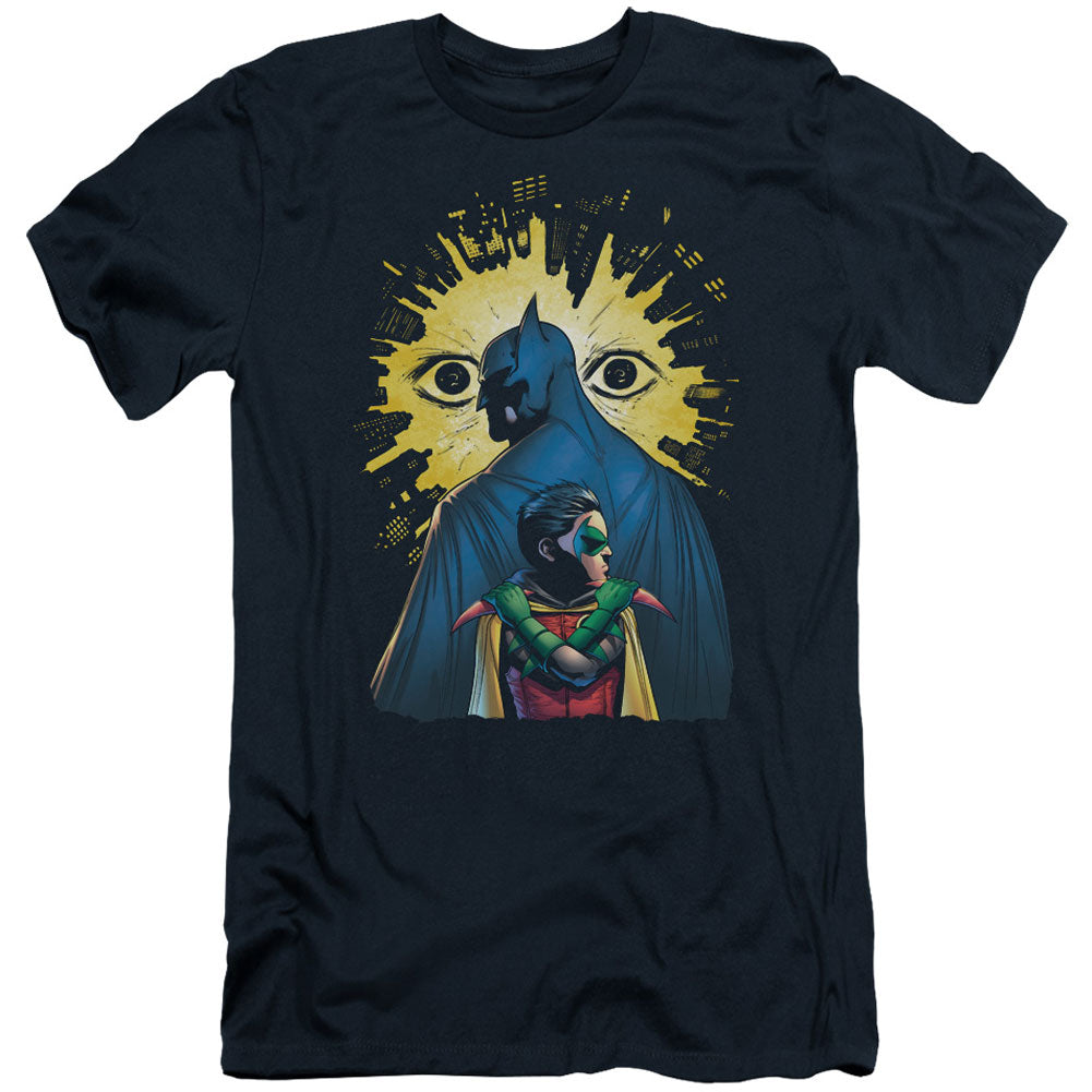 Batman Watchers Adult Slim Fit Slim Fit T-shirt Front