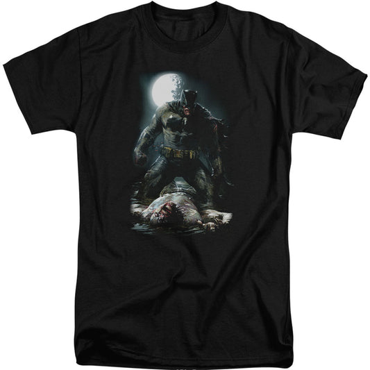 Batman Mudhole Adult Tall T-shirt Tall Front