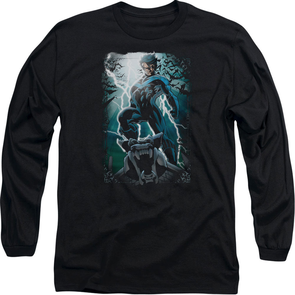Batman Night Light Long Sleeve Front
