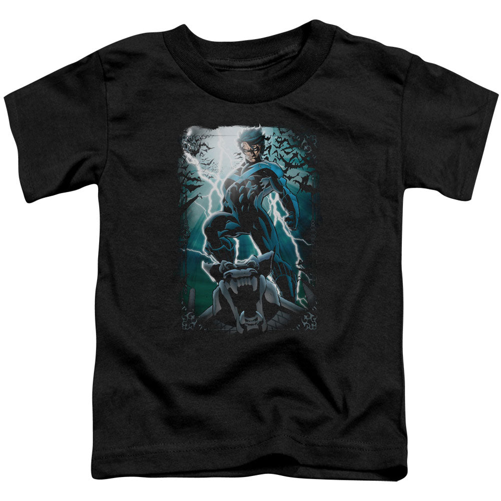 Batman Night Light Toddler Childrens T-shirt Front