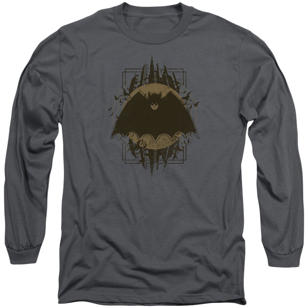 Batman Crest Long Sleeve Front