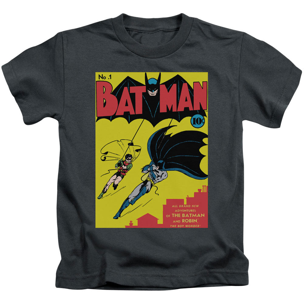 Batman First Juvenile Childrens T-shirt Front