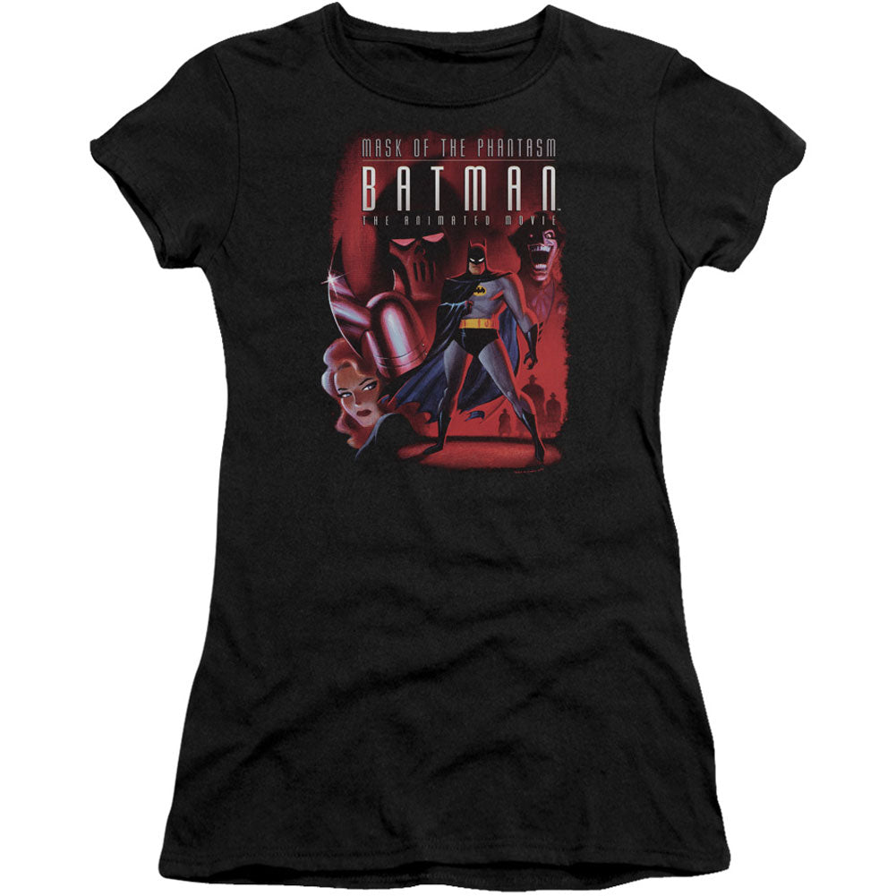 Batman Phantasm Cover Cap Sleeve Junior Top Front