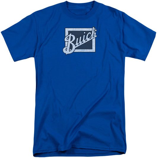 Buick Distressed Emblem Adult Tall T-shirt Tall Front