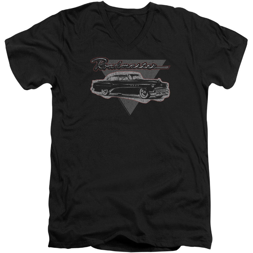 Buick 1952 Roadmaster Adult V-Neck Slim Fit T-shirt Front