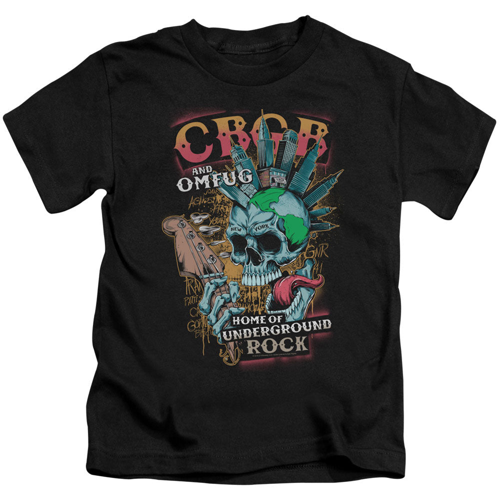 Cbgb City Mowhawk Juvenile Childrens T-shirt
