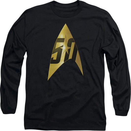 Star Trek 50th Anniversary Delta Long Sleeve Front