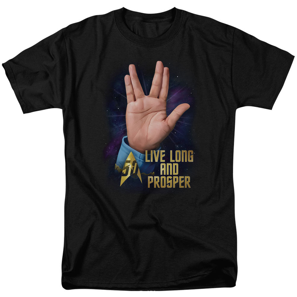 Star Trek Llap 50 Adult T-shirt Front