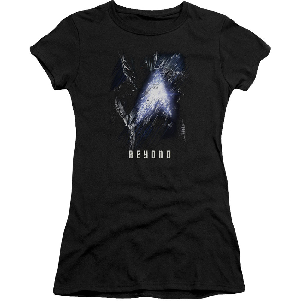 Star Trek Krall Poster Cap Sleeve Junior Top Front