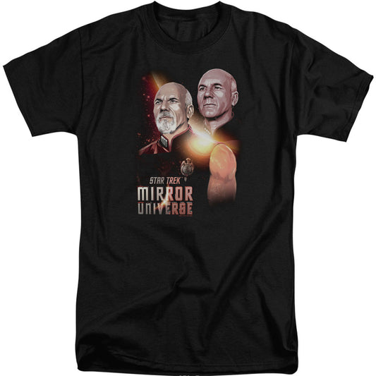 Star Trek Mirror Picard Adult Tall T-shirt Tall Front