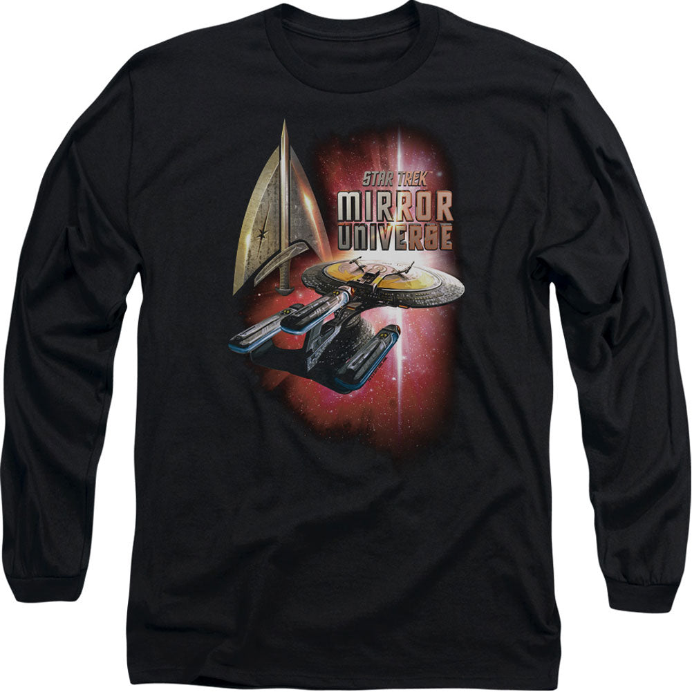 Star Trek Mirror Enterprise Long Sleeve Front