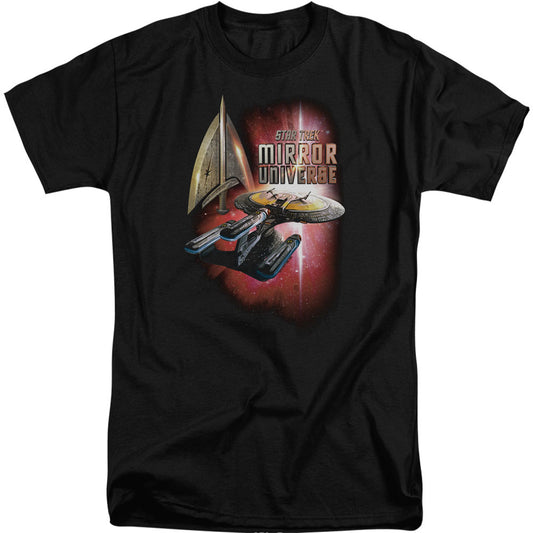 Star Trek Mirror Enterprise Adult Tall T-shirt Tall Front