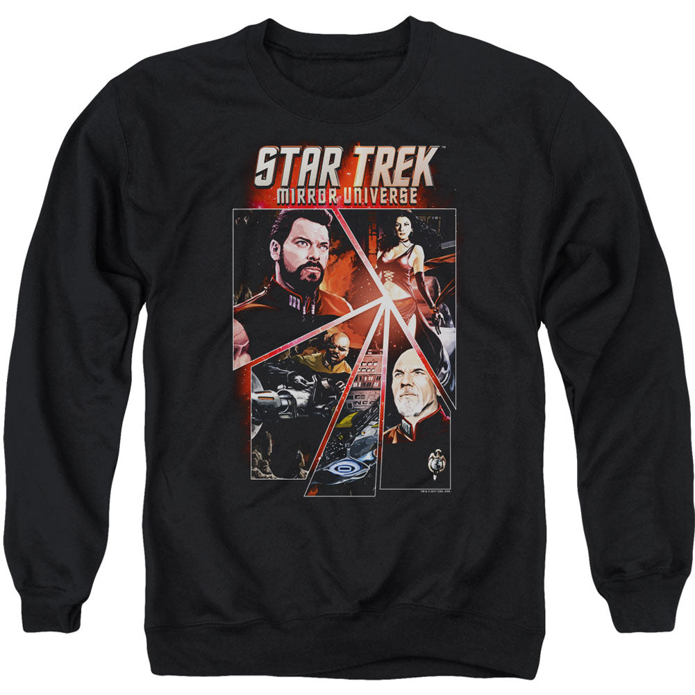 Star Trek Panels Adult Sweatshirt Front