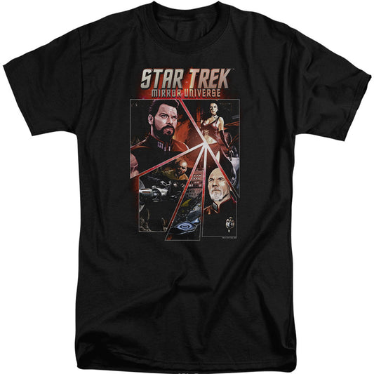 Star Trek Panels Adult Tall T-shirt Tall Front