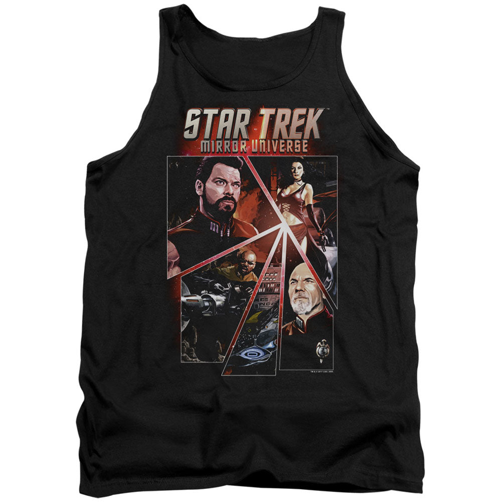 Star Trek Panels Mens Tank Front