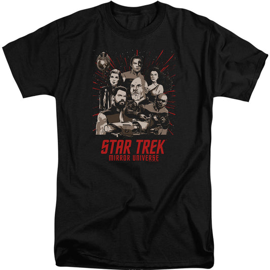 Star Trek Poster Adult Tall T-shirt Tall Front