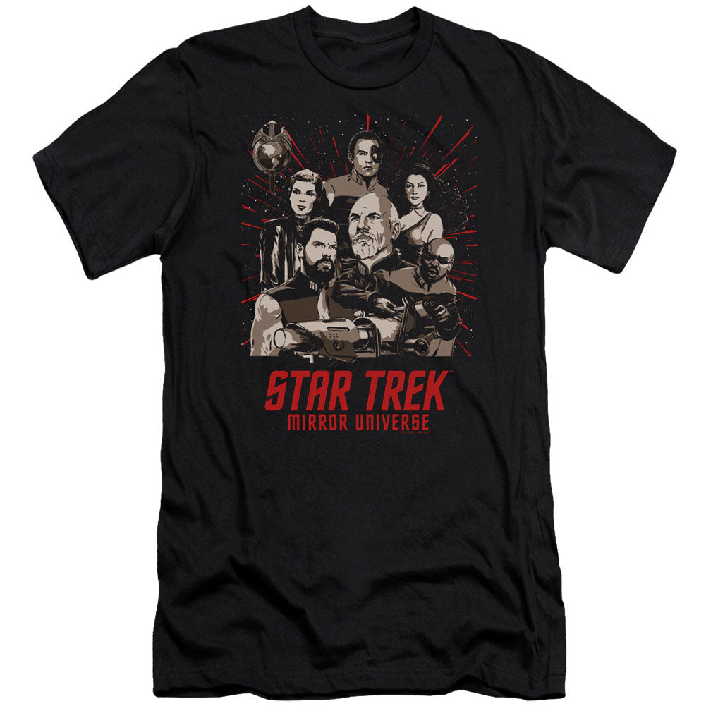 Star Trek Poster Premium Canvas Brand Slim Fit T-shirt Front