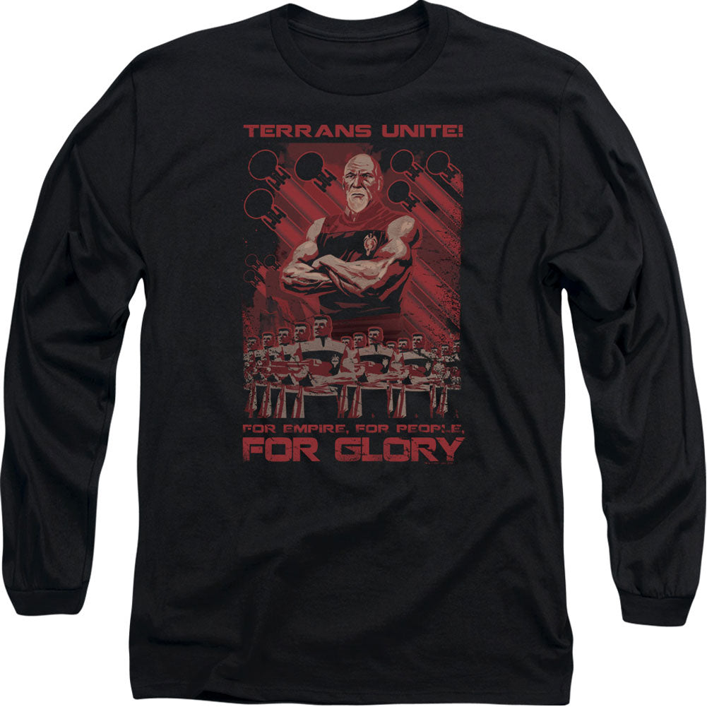 Star Trek Terrans Unite Long Sleeve Front