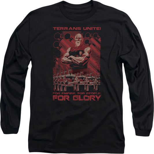 Star Trek Terrans Unite Long Sleeve Front