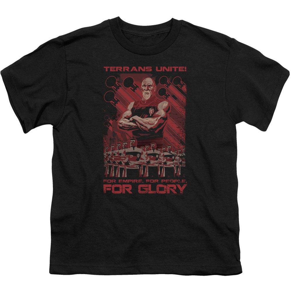 Star Trek Terrans Unite Youth T-shirt Front