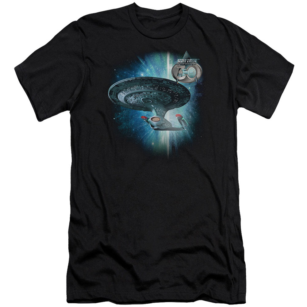 Star Trek Ship 30 Adult Slim Fit Slim Fit T-shirt Front