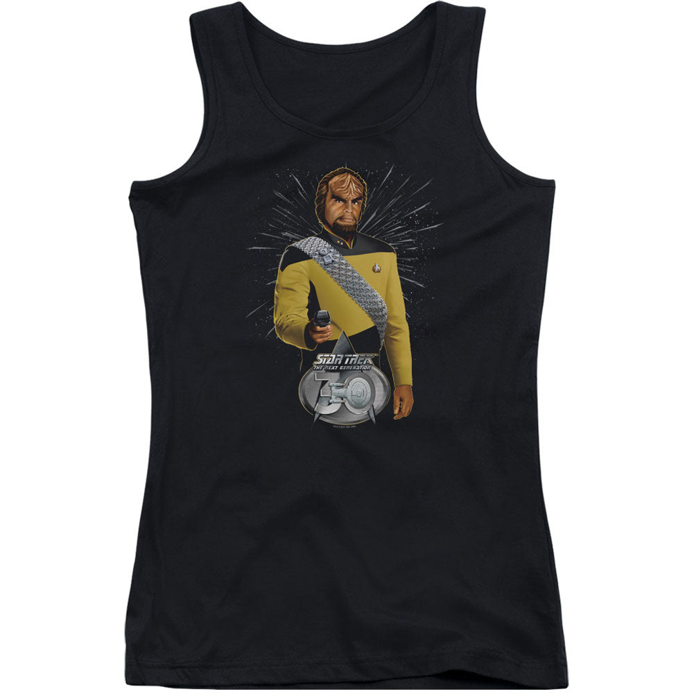 Star Trek Worf 30 Junior Top Front