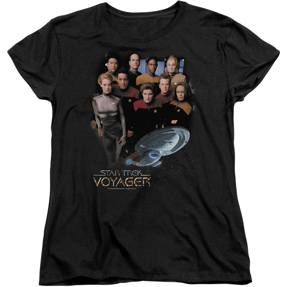 Star Trek Voyager Crew Junior Top Front