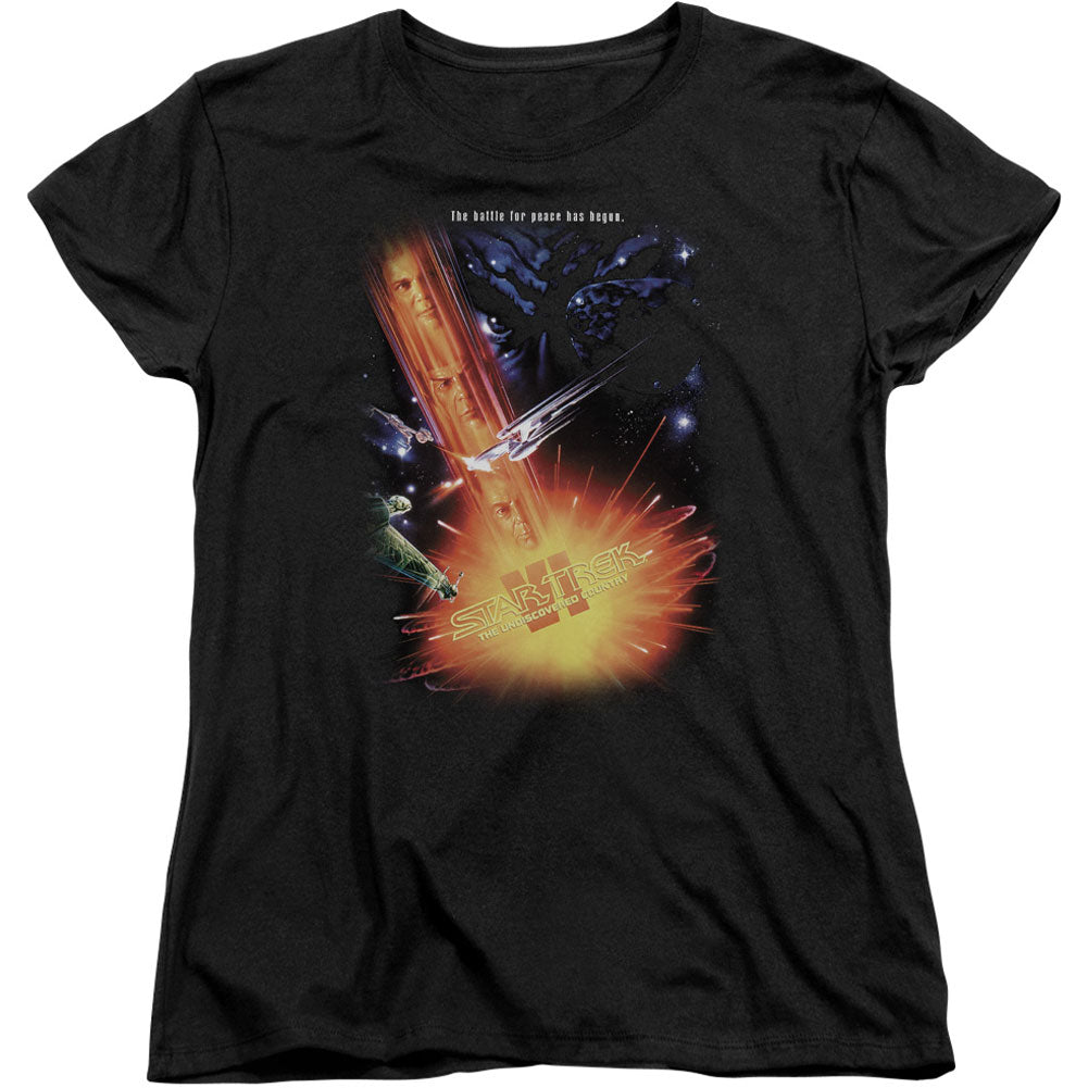 Star Trek Undiscovered Cntry(movie) Junior Top Front