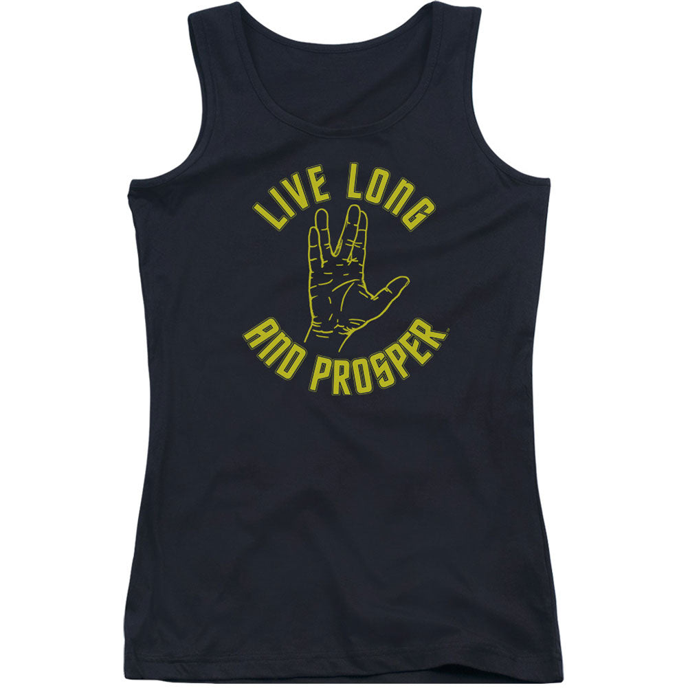 Star Trek Live Long Hand Junior Top Front