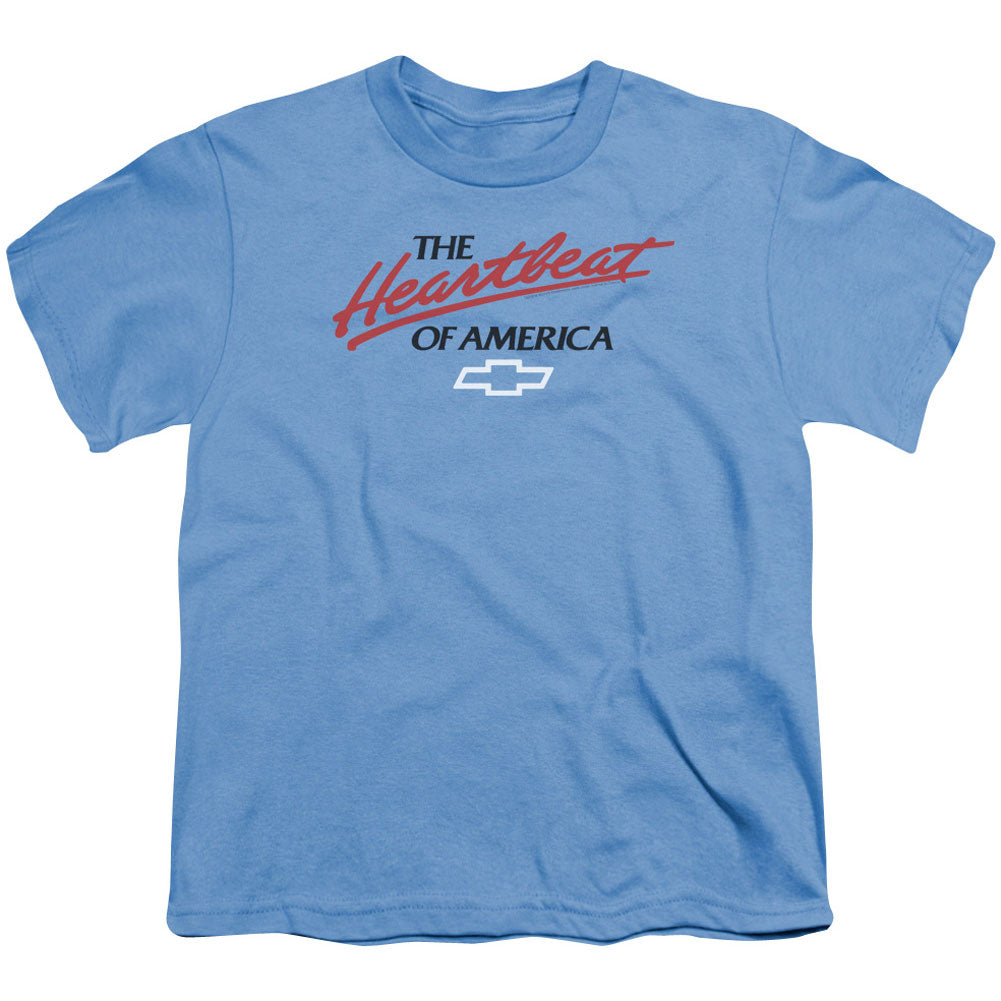 Chevy Heartbeat Of America Youth T-shirt Front