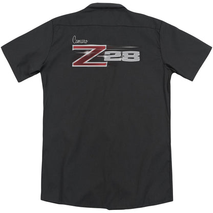 Chevy Chrome Script (Back Print) Workshirt Back
