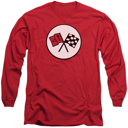 Chevy 2nd Gen Vette Logo Long Sleeve Front
