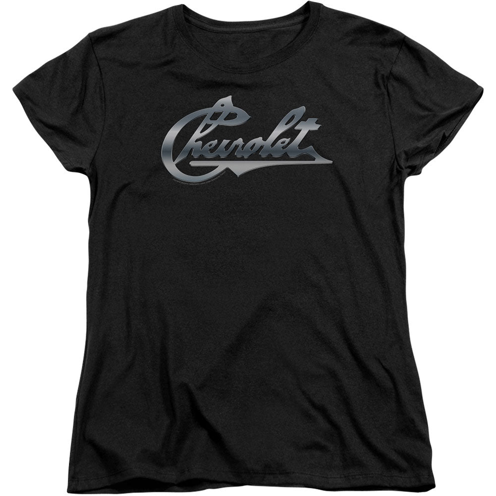 Chrome Vintage Chevy Bowtie Junior Top Front
