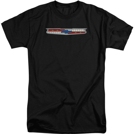 Chevy 56 Bel Air Emblem Adult Tall T-shirt Tall Front
