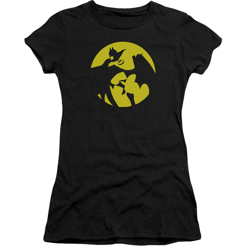 DC Comics Batman Spotlight Cap Sleeve Junior Top Front