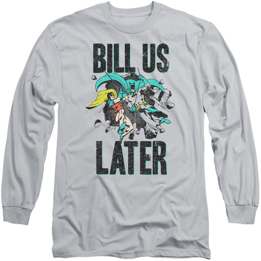 DC Comics Bill Us Later Long Sleeve Front