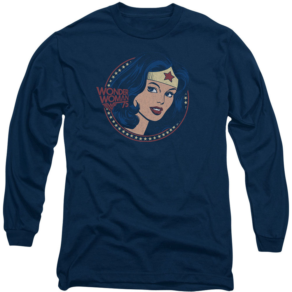 DC Comics Ww75 Starburst Portrait Long Sleeve Front