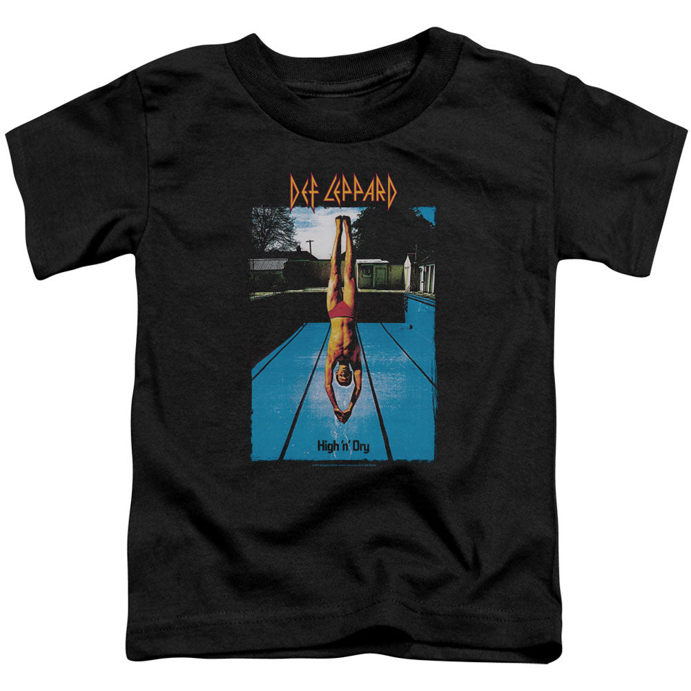 Def Leppard High N Dry Toddler Childrens T-shirt Front