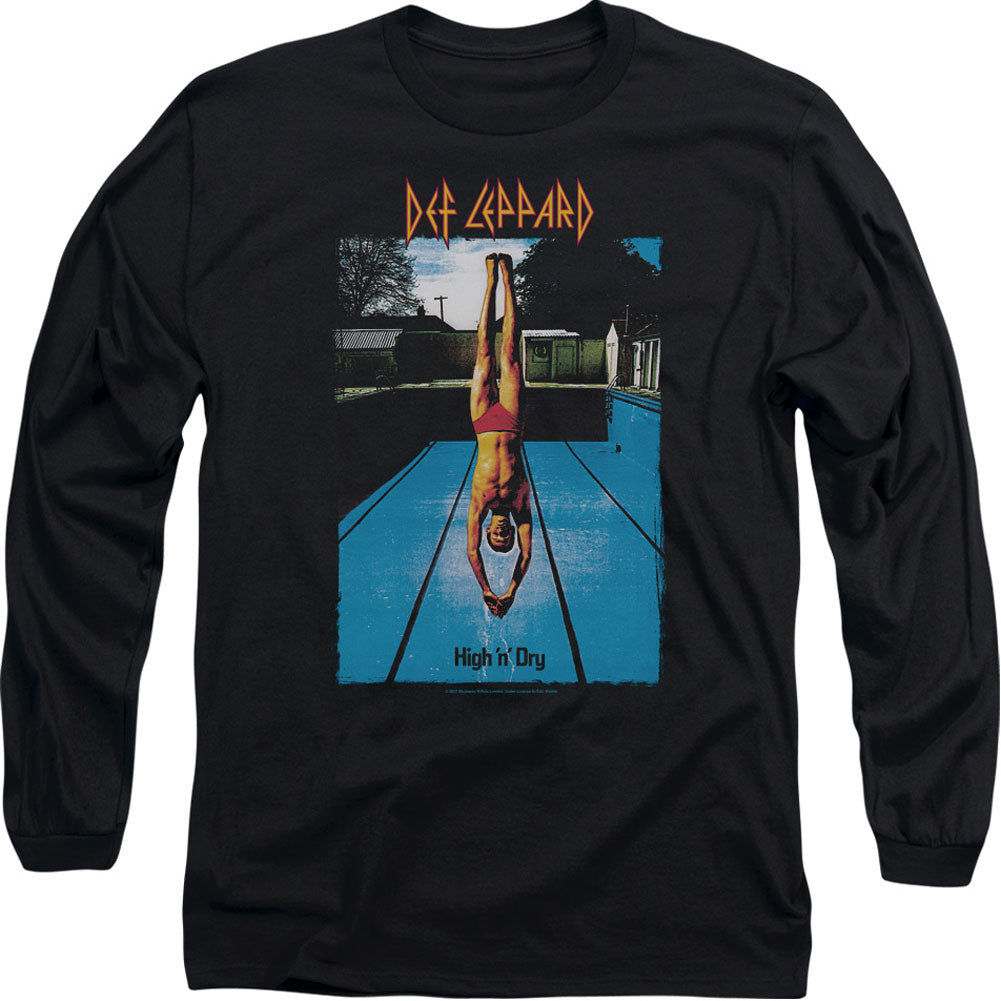 Def Leppard High N Dry Long Sleeve Front