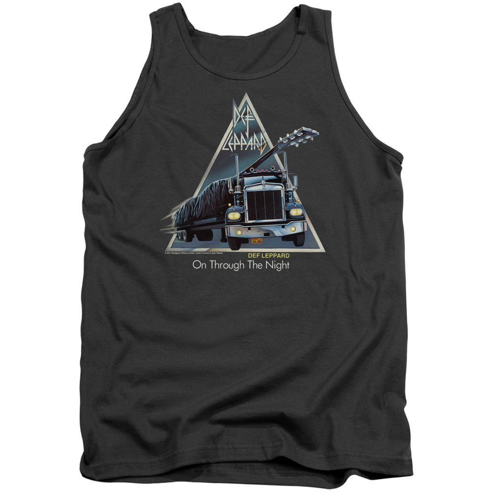 Def Leppard On Through The Night Mens Tank