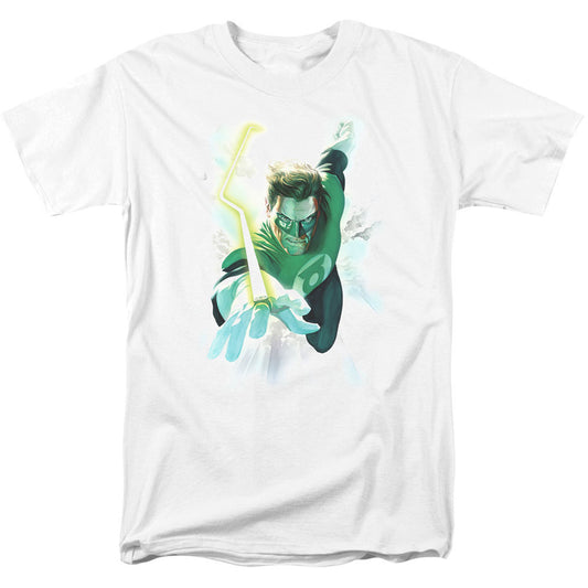 Green Lantern Clouds Adult T-shirt