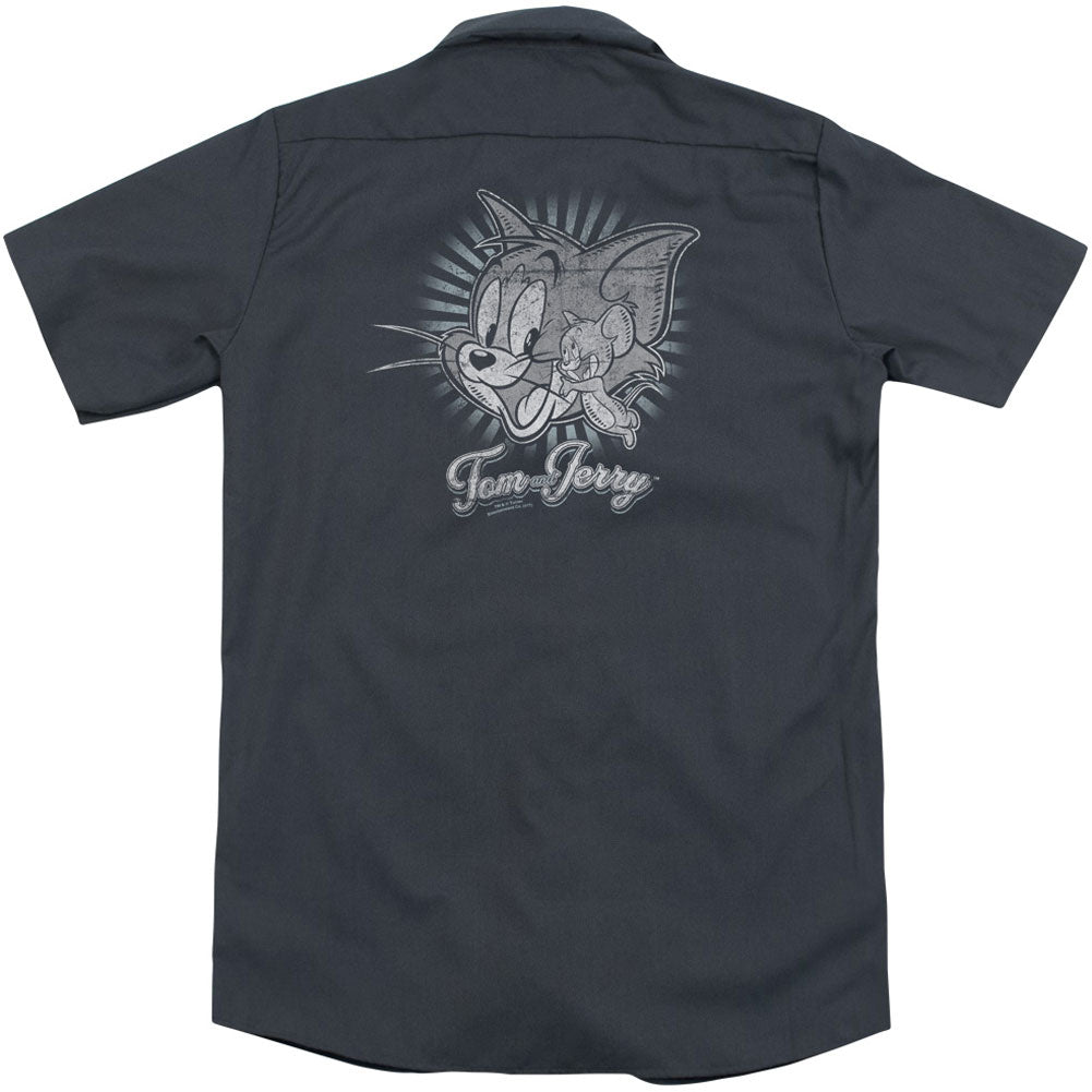 Fast And The Furious Classic Pals (Back Print) Workshirt Back