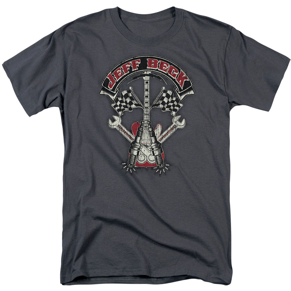Jeff Beck Beckabilly Guitar Adult T-shirt Front