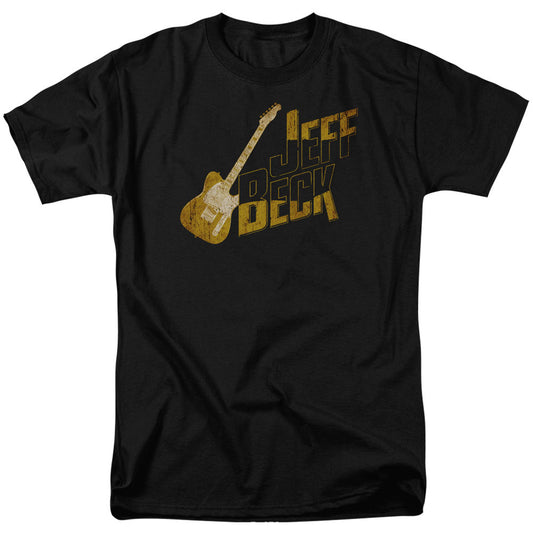 Jeff Beck That Yellow Guitar Adult T-shirt Front
