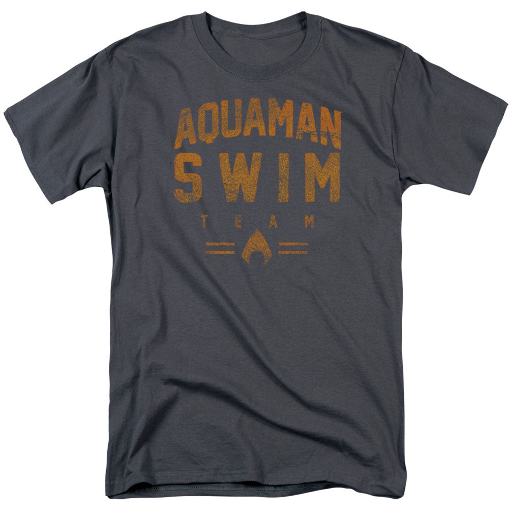 Justice League Of America Swin Team Adult T-shirt Front