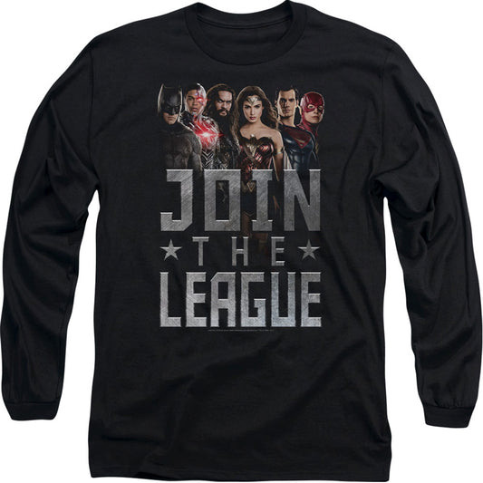 Justice League Join The League Long Sleeve Front