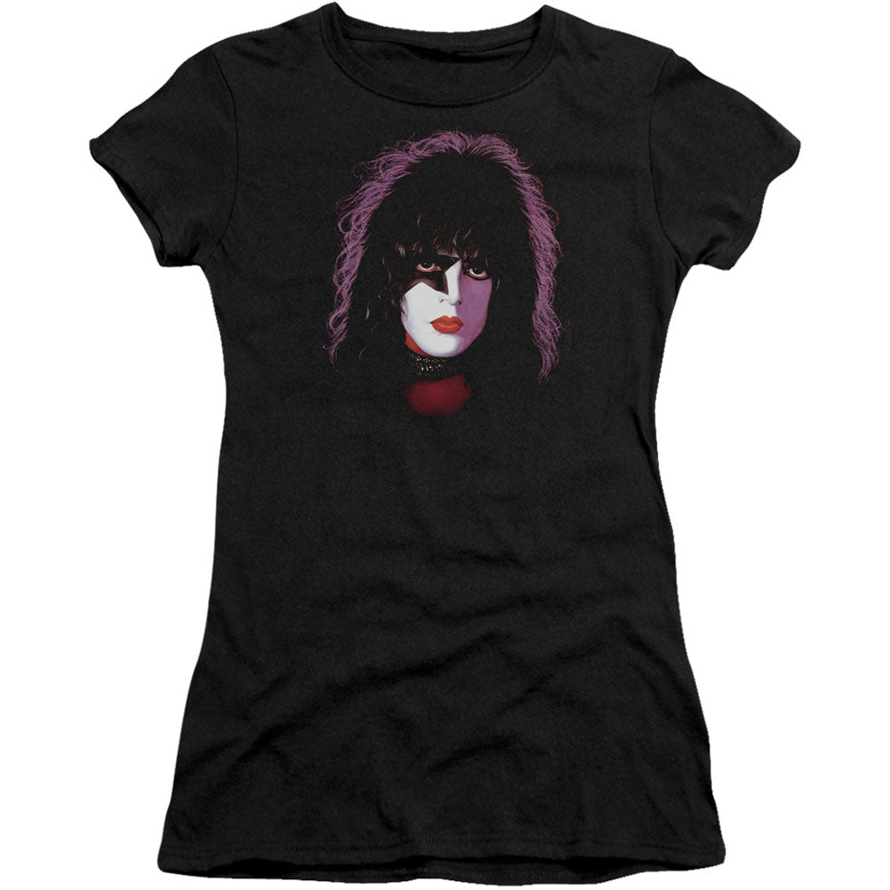 KISS Paul Stanley Cover Cap Sleeve Junior Top Front