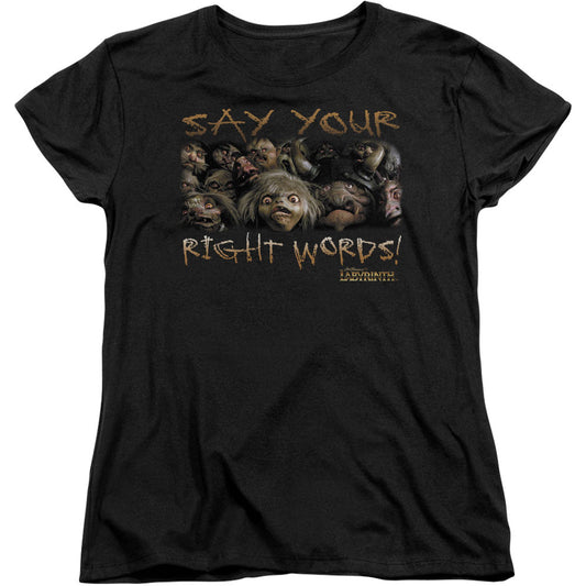 Labyrinth Say Your Right Words Junior Top